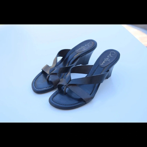 Cole Haan wedge sandals - Picture 1 of 8